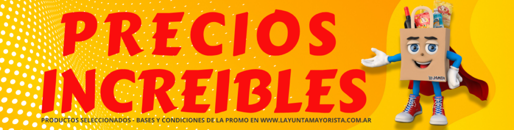 PRODUCTOS SELECCIONADOS - BASES Y CONDICIONES DE LA PROMO EN WWW.LAYUNTAMAYORISTA.COM.AR